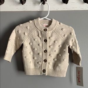 Baby Cat and Jack Newborn Unisex Sweater.